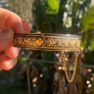 Vintage Damascene Bracelet